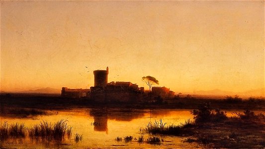 Ligeti Antal - 1874 - Tóparti vár