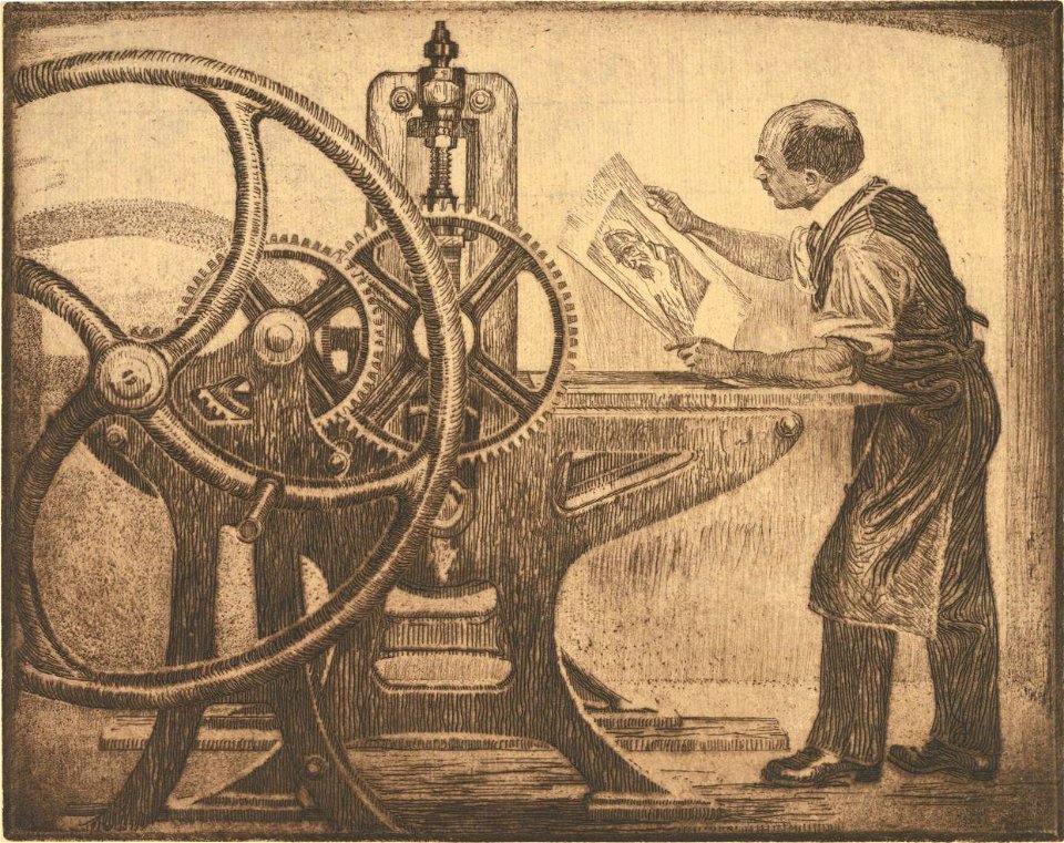 Lilien Printing press