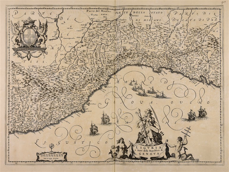 Liguria ò stato della Republica di Genoua - CBT 5881869