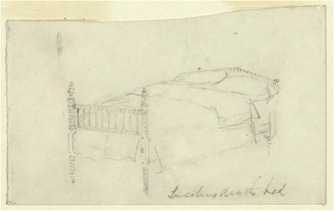 Lincolns death bed LCCN2004660915