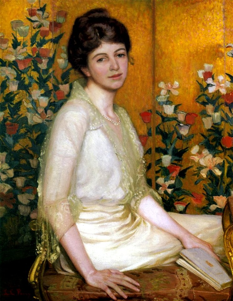 Lilla Cabot Perry - The Poppy Screen