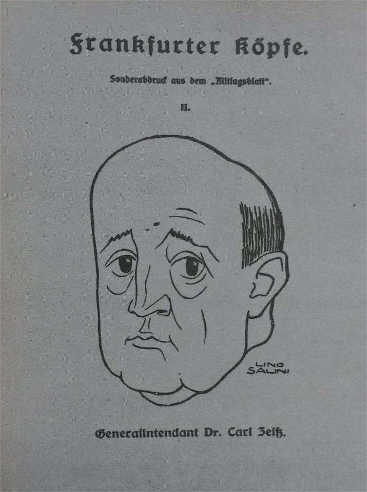 Lino Salini, Carl Zeiß