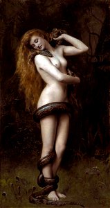 Lilith (John Collier painting). Free illustration for personal and commercial use.