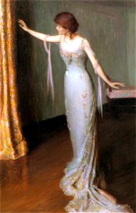 Lilla Cabot Perry, 1911 - Lady in an Evening Dress