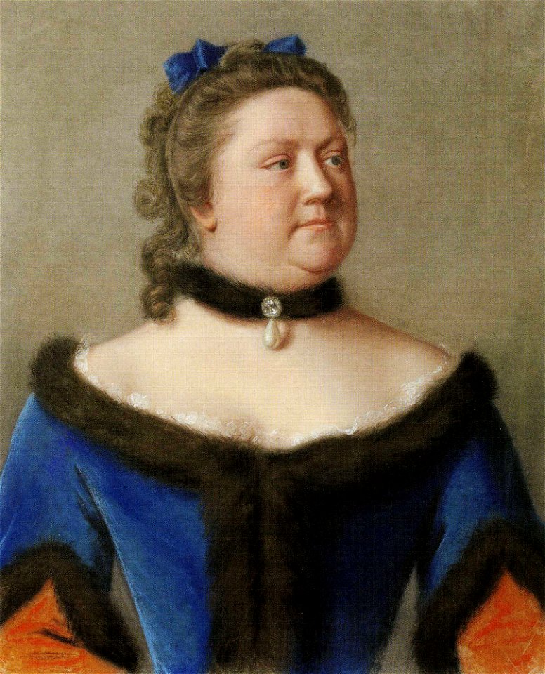 Liotard - Katherine Furnese, Countess of Guilford, 1754