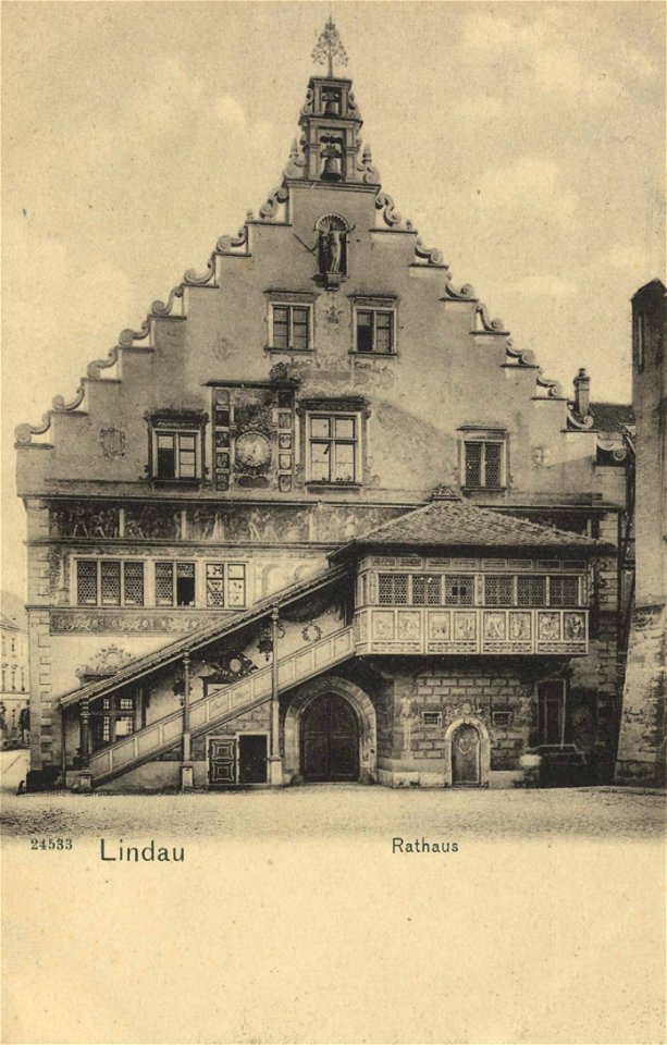Lindau, Bayern - Rathaus (Zeno Ansichtskarten)