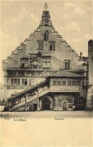 Lindau, Bayern - Rathaus (Zeno Ansichtskarten)