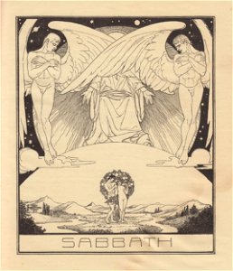 Lilien Ephraim Moses, 1923, Szabat
