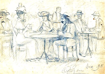 Limonade in een uitspanning (G.Th. Rotman)