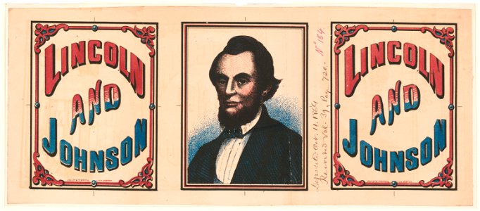 Lincoln and Johnson - Oakley & Tompson lith., Boston. LCCN2003656571
