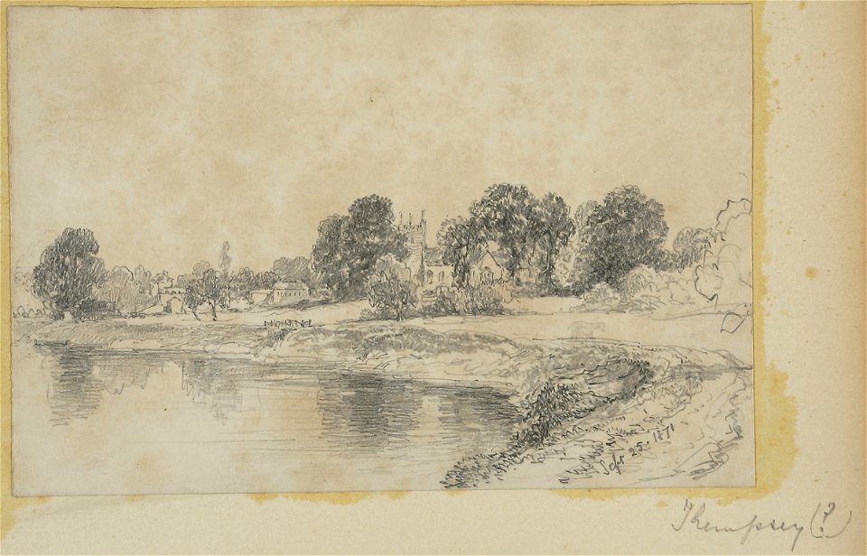 Lines family sketchbook - Disc1 029 - Kempsey on Severn