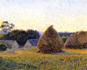 Lilla Cabot Perry, 1896 - Haystacks, Giverny