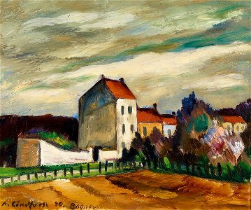 Lindforss, Anton - Town view, Bogneux - Google Art Project