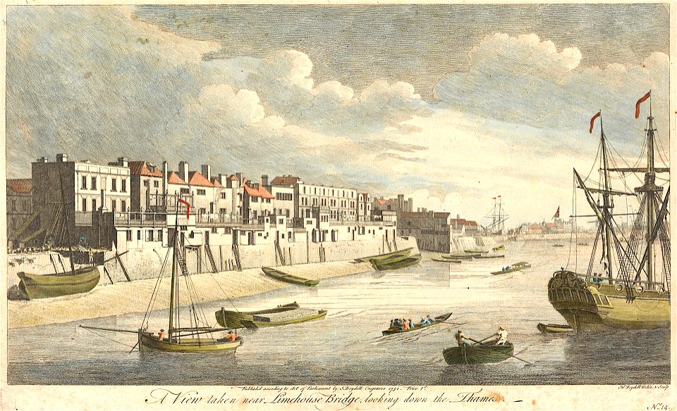 Limehouse in 1750