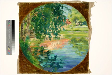 Lily Walther. Riverside Landscape. TKM 0541M