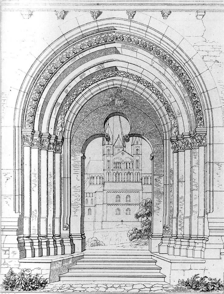 Limburg cathedral west portal