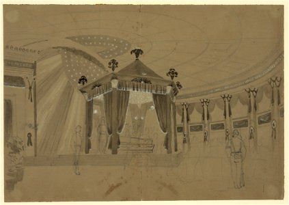 Lincoln's coffin on view at State House, Springfield, Illinois LCCN2004661309