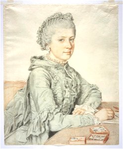 Liotard - Portrait de Maria Christine, archiduchesse d'Autriche, future épouse du duc Albert de Saxe (1742-1798), 1762, 1947-0038