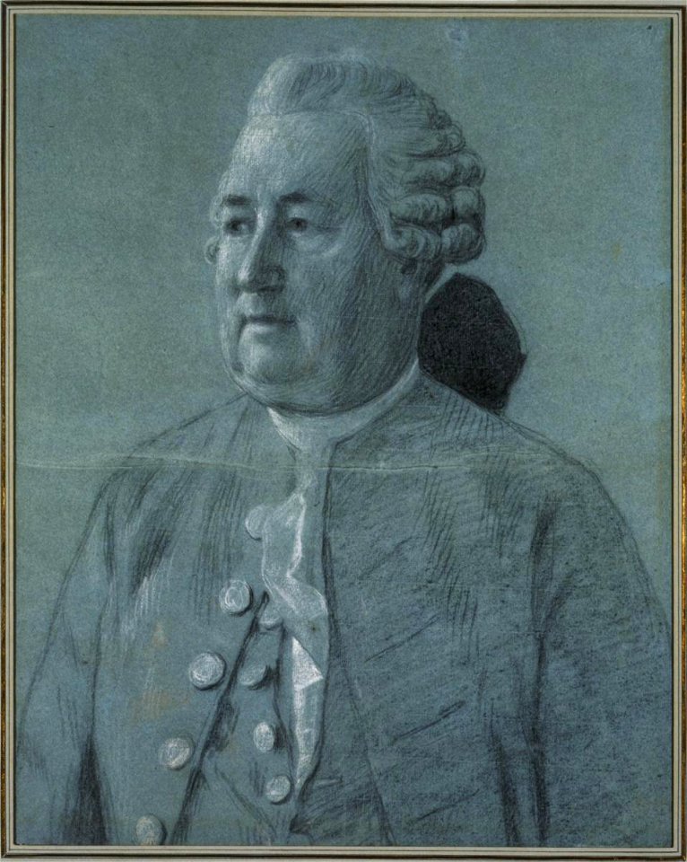 Liotard - Etude pour le portrait d'André Naville (1709-1780), 1777, BA 2007-0021
