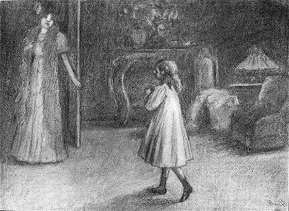 Lilí il·lustració del conte de Magdalena S. Fuentes - Joan Brull i Vinyoles (1863-1912)