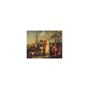 Liotard - Attributed to - A EUROPEAN FAMILY IN THE LEVANT, lot.55