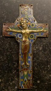 Limoges enamel crucifix Jelsø Nationalmuseet 7067