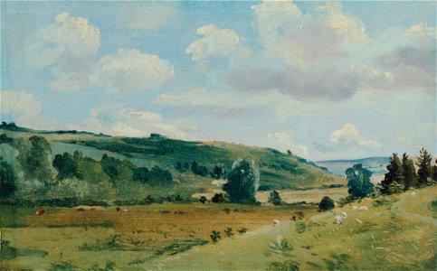 Lionel Constable - Landscape - Google Art Project. Free illustration for personal and commercial use.