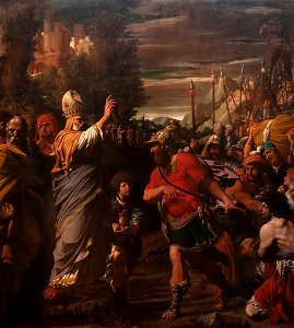 Lionello Spada (1576-1622) - Melchisedek zegent de zegevierende Abraham (1605) - Bologna Pinacoteca Nazionale - 26-04-2012 9-57-47