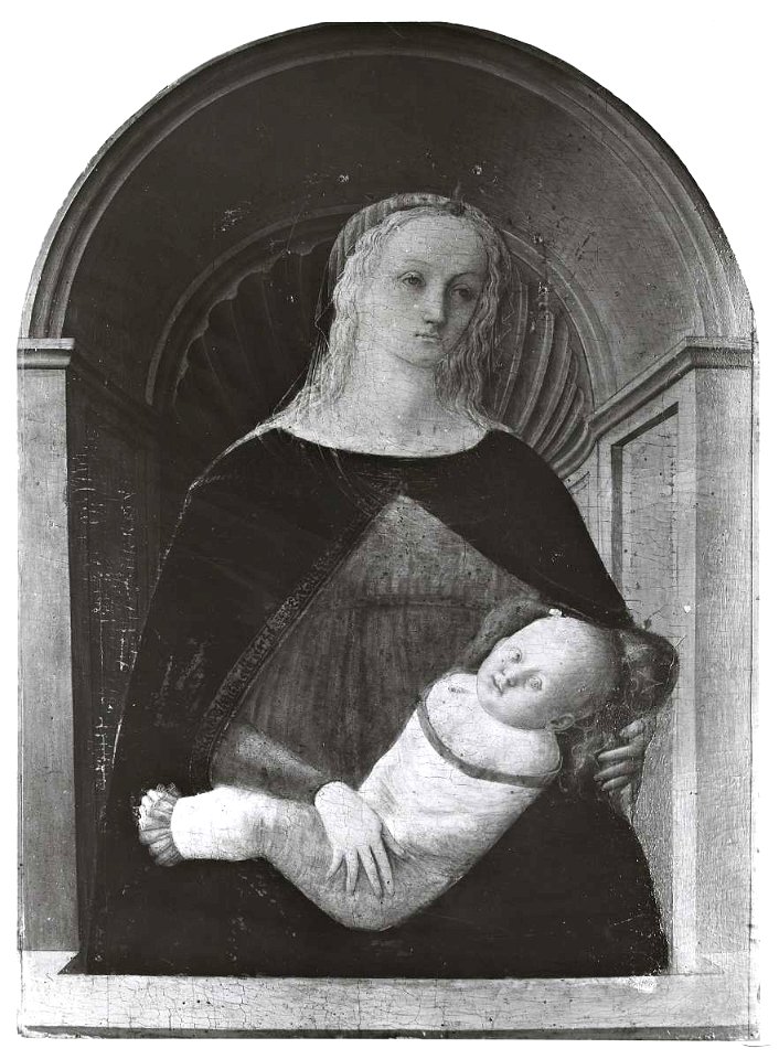 Lippi - Madonna con Bambino, 1445 ca., Museo di Arte Sacra, Montespertoli