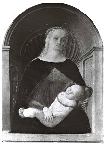 Lippi - Madonna con Bambino, 1445 ca., Museo di Arte Sacra, Montespertoli