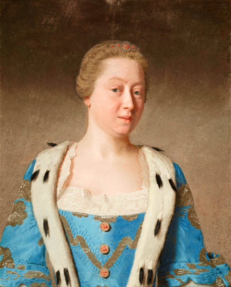 Liotard - Augusta, Princess of Wales (1719-1772) 1754, RCIN 400892