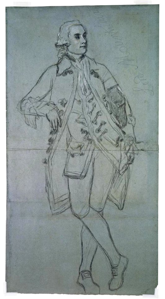 Liotard - Portrait de Lord Mountstuart, futur quatrième Earl of Bute et premier Marquess of Bute, figure entière (1744-1814), 1763, 1934-0027