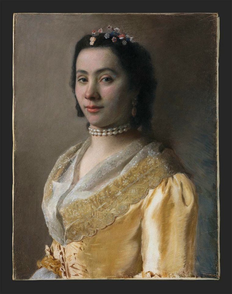Liotard - Portrait de Jeanne-Marie Liotard, future Madame Jean Sarasin (1726-1812), vers 1752, 1940-0020