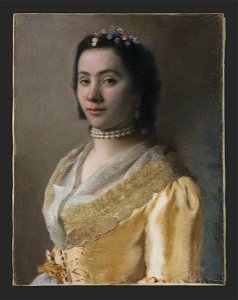 Liotard - Portrait de Jeanne-Marie Liotard, future Madame Jean Sarasin (1726-1812), vers 1752, 1940-0020