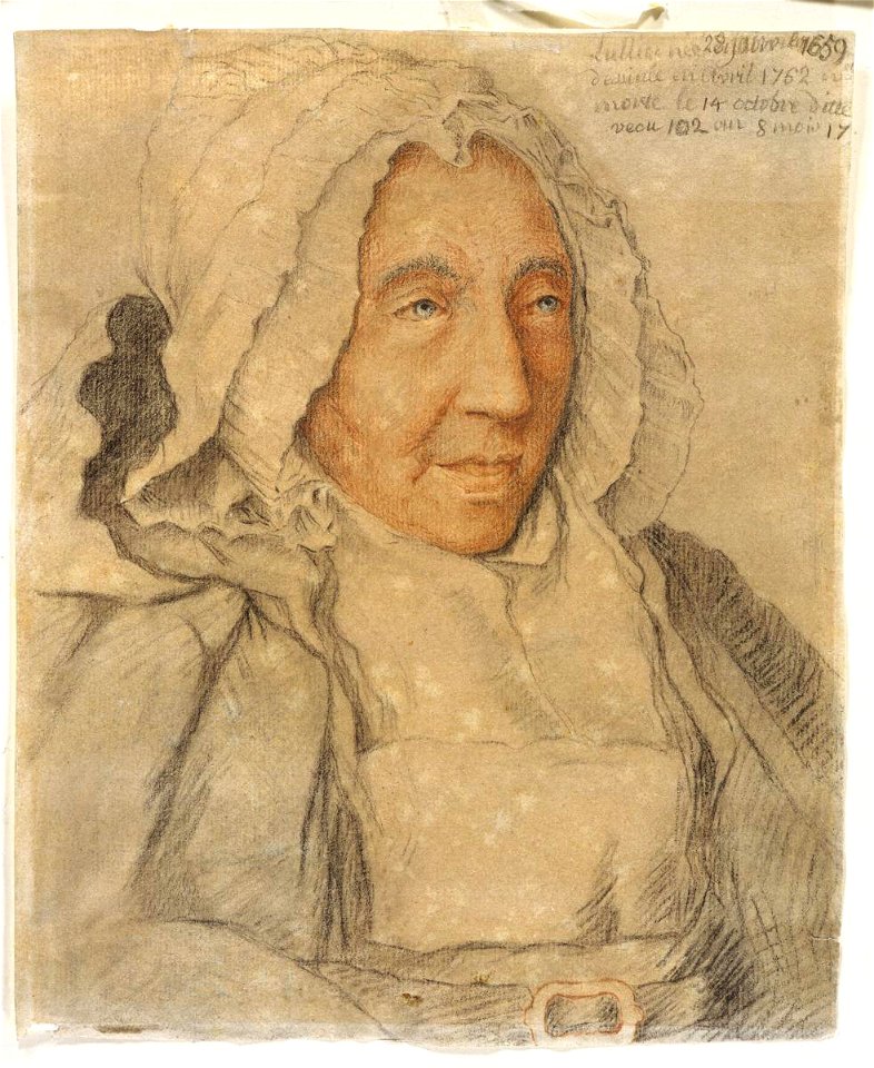 Liotard - Portrait de Madame Pierre Lullin, née Alexandrine Fatio (1659-1762), 1762, 1985-0043