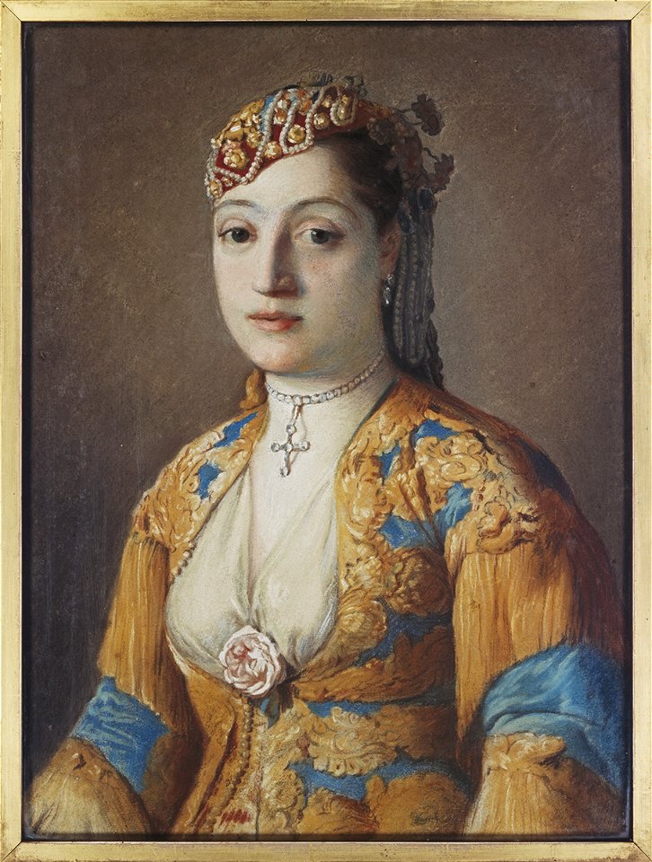 Liotard - Portrait de Madame James Fremeaux, née Margaret Cooke (1720-1801), 1738, D 1997-0014