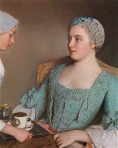 Liotard - Das Frühstück, um 1752, HUW 30