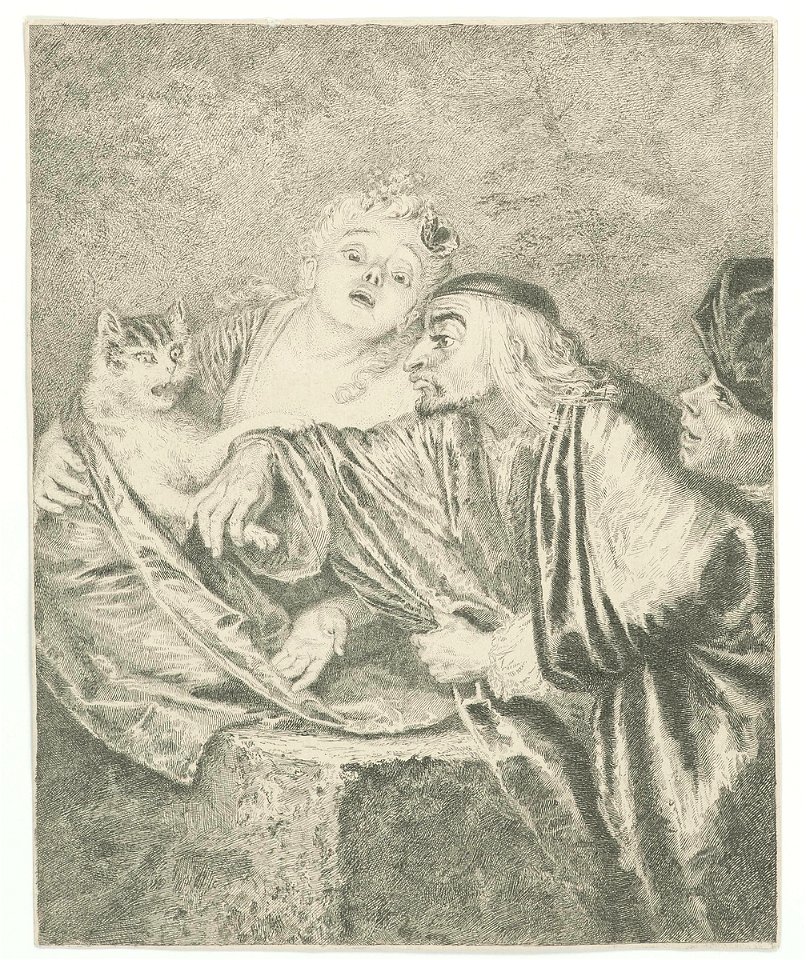 Liotard - Le Chat malade, 1731, E 2010-0016