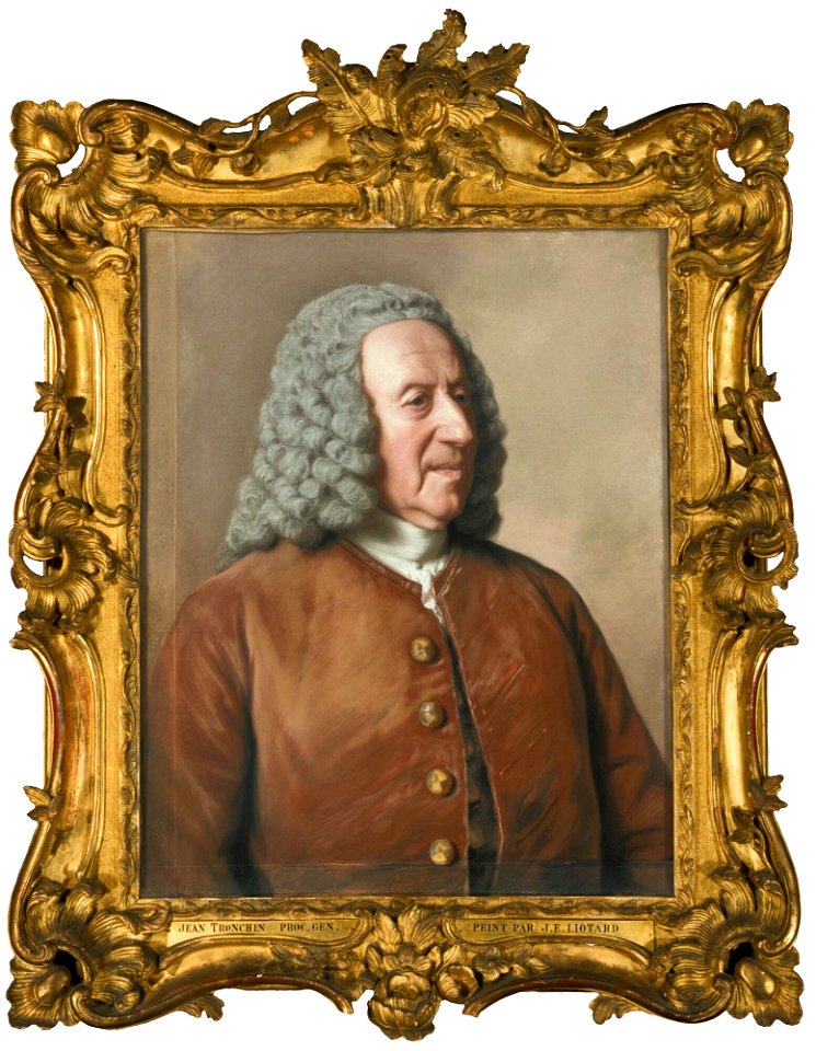 Liotard - PORTRAIT OF JEAN TRONCHIN, lot.70