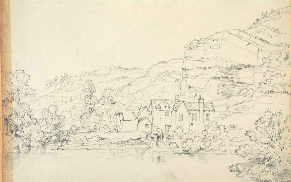 Lines family sketchbook - Town Mills, Bridgnorth