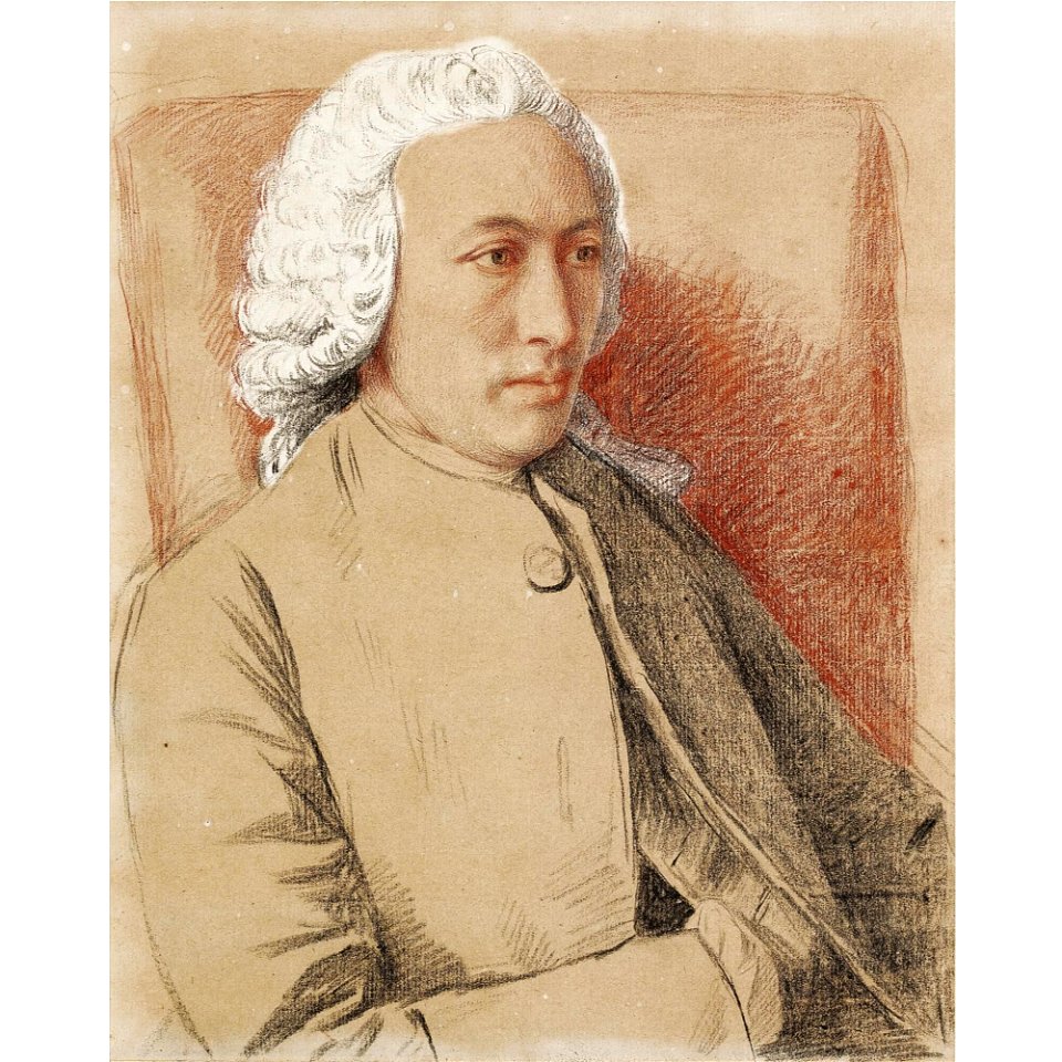 Liotard - PORTRAIT OF THE PHILOSOPHER AND NATURALIST CHARLES BONNET, lot.83