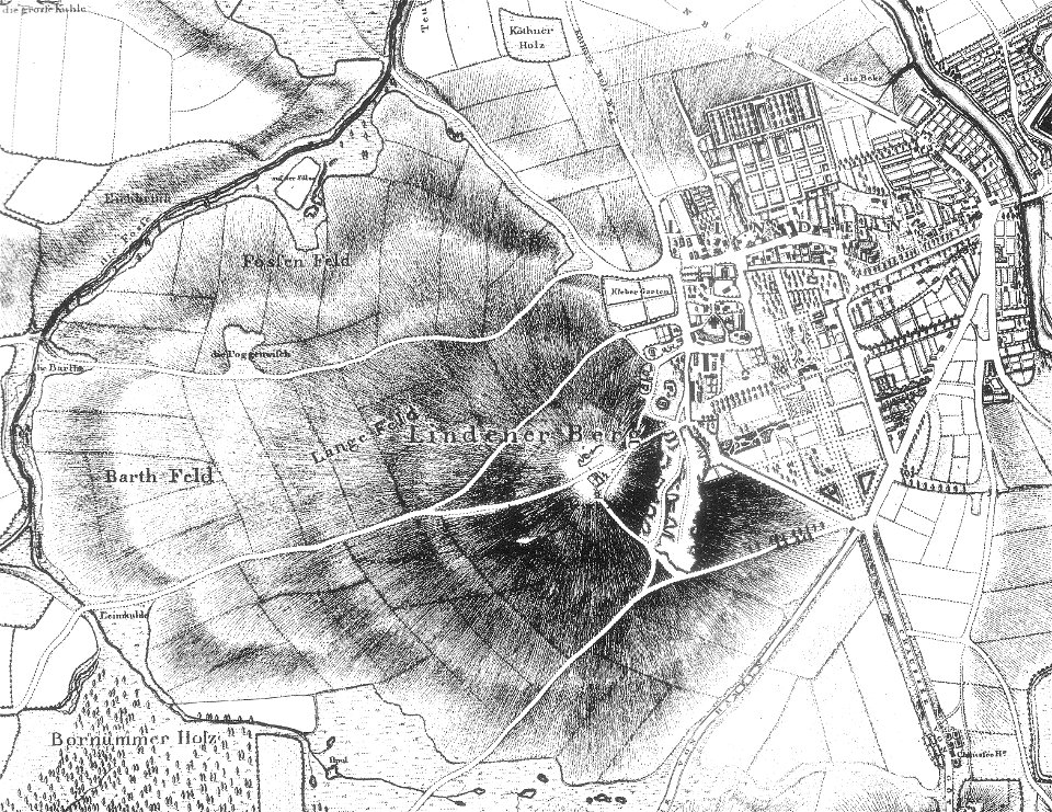 Linden und Lindener Berg 1805