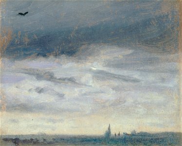 Lionel Constable - A Grey Day - Google Art Project. Free illustration for personal and commercial use.