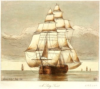 Lion HMS July 1794 RMG PU5994