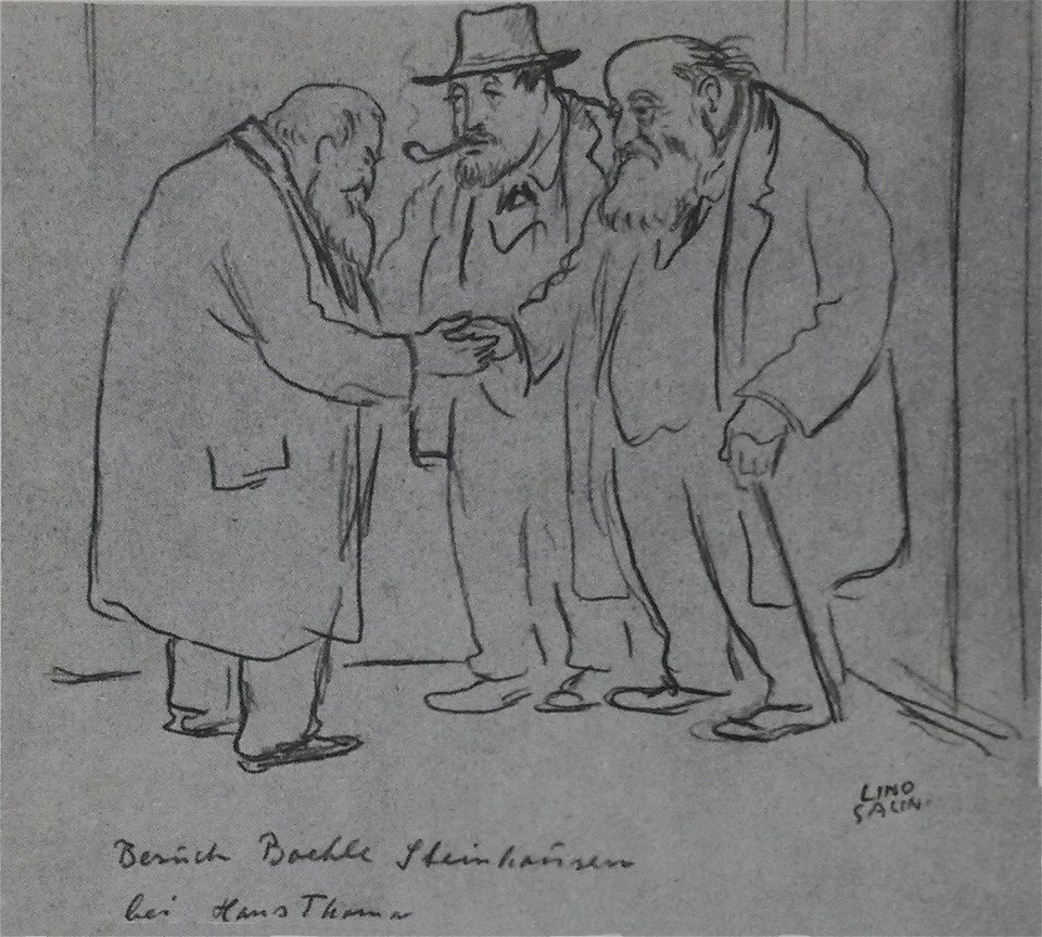 Lino Salini, Hans Thoma