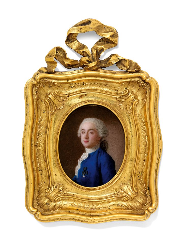 Liotard - A young gentleman in blue coat, wearing the badge of the Order of Malta, 1749, 6151798