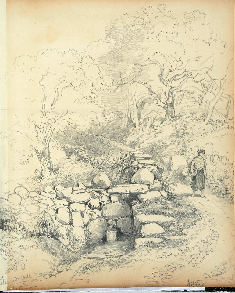Lines family sketchbook - Disc1 039 - Llanbedr Well