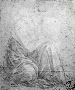 Lippi - Figura seduta, inv. 124 F