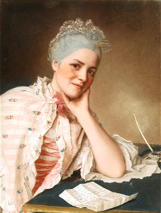 Liotard - PORTRAIT DE MADEMOISELLE LOUISE JACQUET, lot.57
