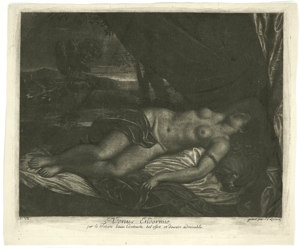 Liotard - Vénus endormie, Vers 1780, E 2010-0019